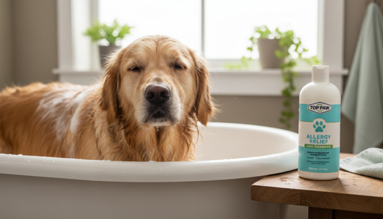 top paw allergy relief dog shampoo