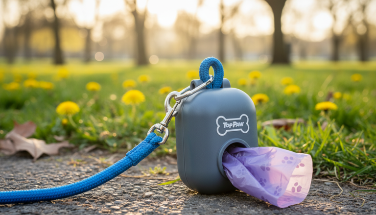 top paw dog poop bag dispenser