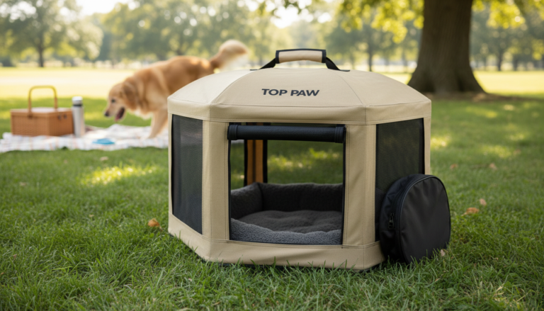 top paw portable canvas crate